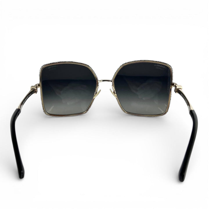 Great CHANEL sunglasses Current model: COCO Mark Square Shape black denim 4288-Q
