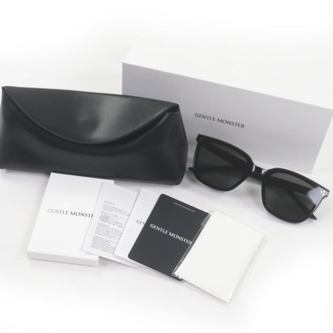 Excellent GENTLE MONSTER sunglasses BY ROW Wellington Frame black