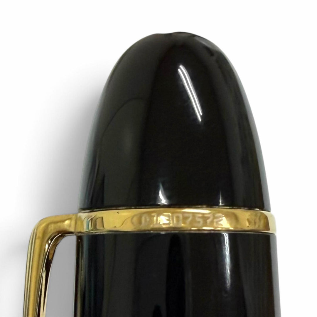 Excellent MONTBLANC fountain pen Meisterstück 149 black 18K mens