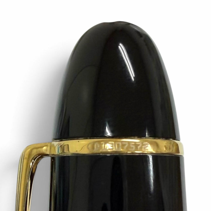 Excellent MONTBLANC fountain pen Meisterstück 149 black 18K mens