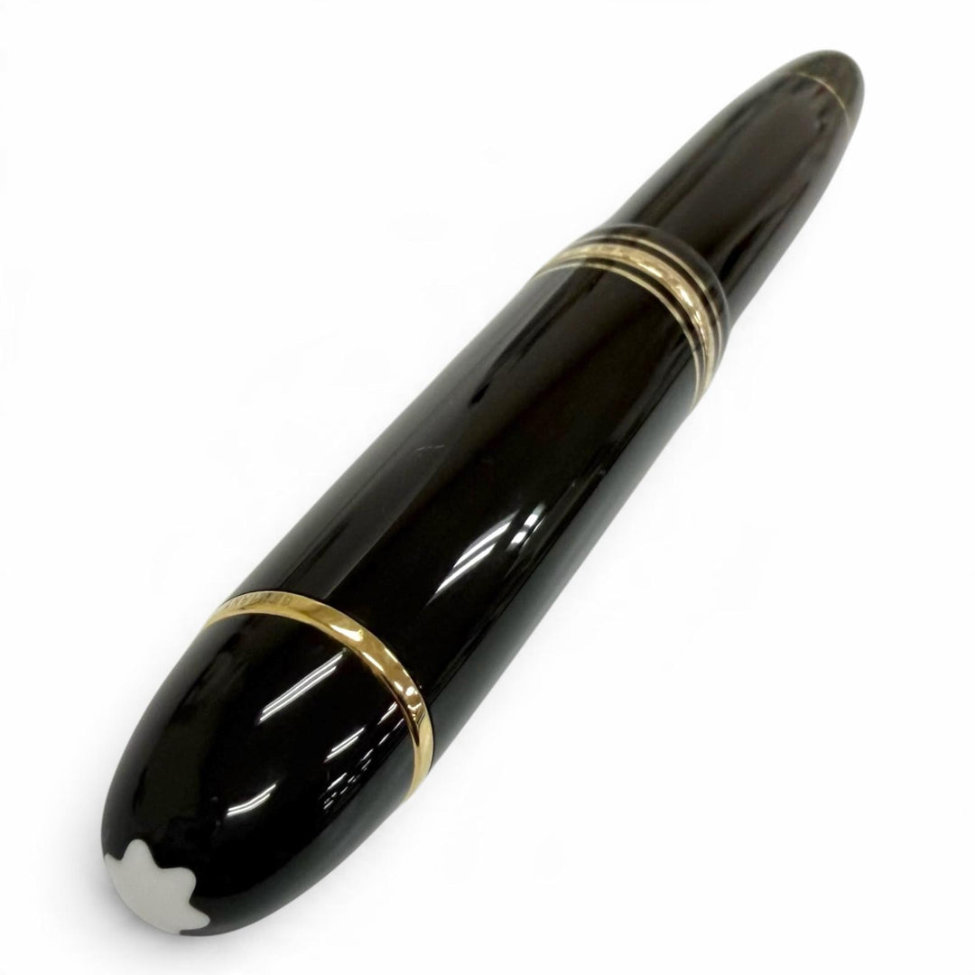 Excellent MONTBLANC fountain pen Meisterstück 149 black 18K mens