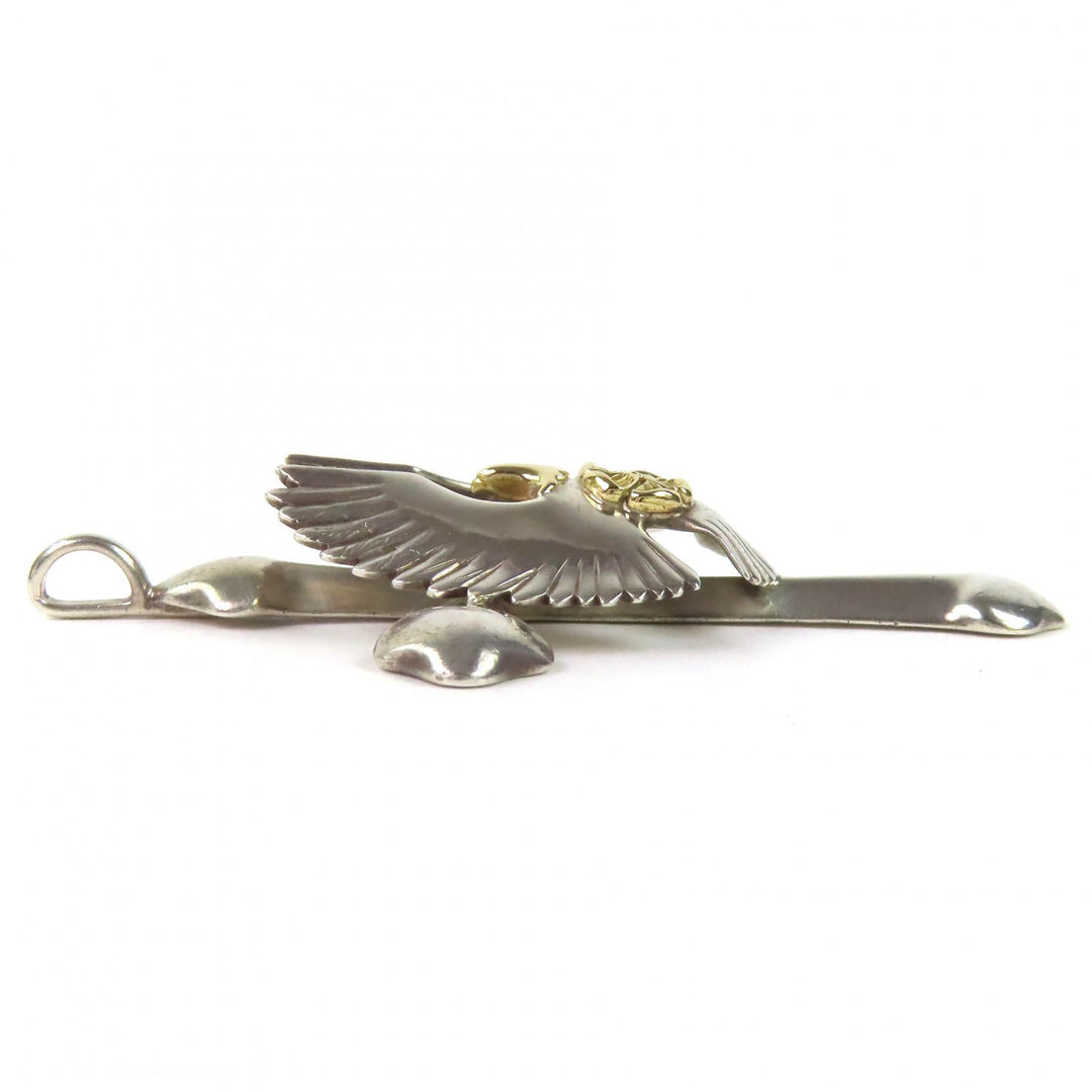 Great TADY&KING Pendant top Custom-made large cross eagle top with rose 925 K18