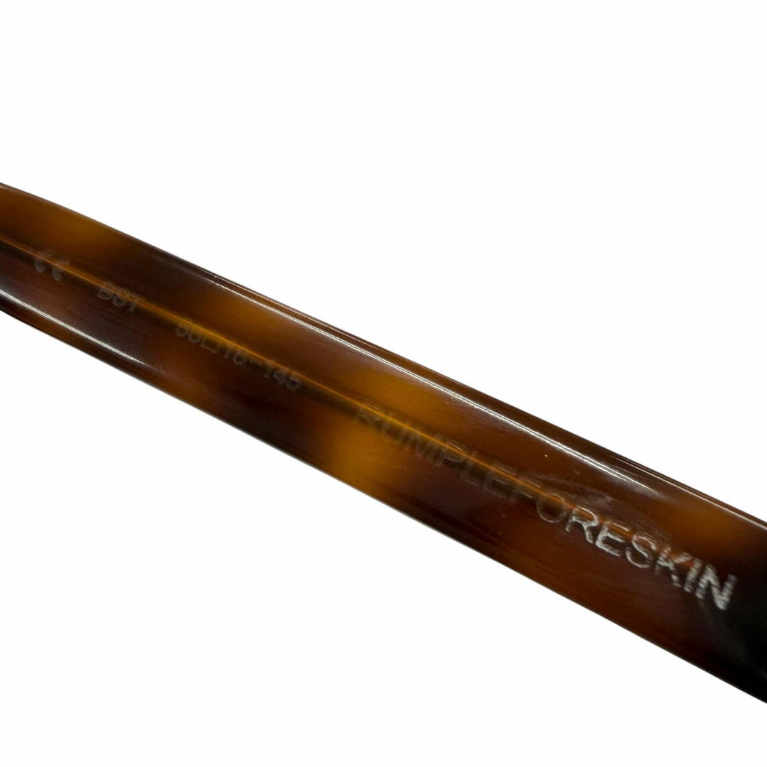 Very Good CHROME HEARTS Glasses RUMPLEFORESKIN Marble Brown 925 mens