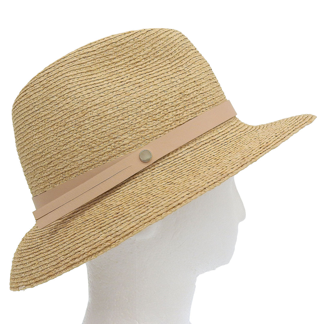 Excellent HELEN KAMINSKI hat natural Raffia Women