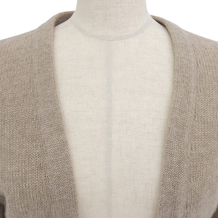 Excellent FOXEY cardigan Cardigan Little beige cashmere Women 42 34687