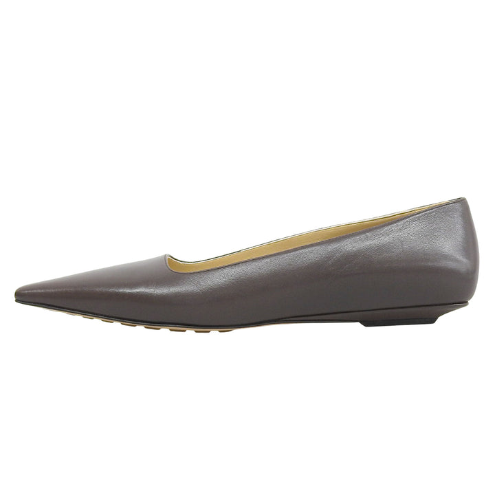 Excellent BOTTEGAVENETA pumps Dark brown leather Women 36.5