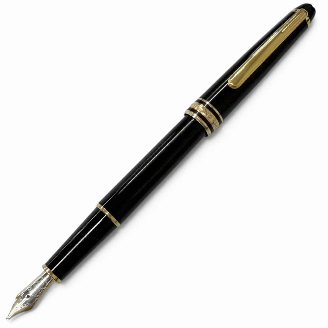 Excellent MONTBLANC fountain pen Meisterstück Classic Pix black 14K mens