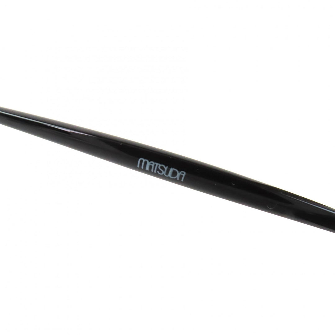 Excellent MATSUDA sunglasses Two Bridge Round Matt black mens 2903H