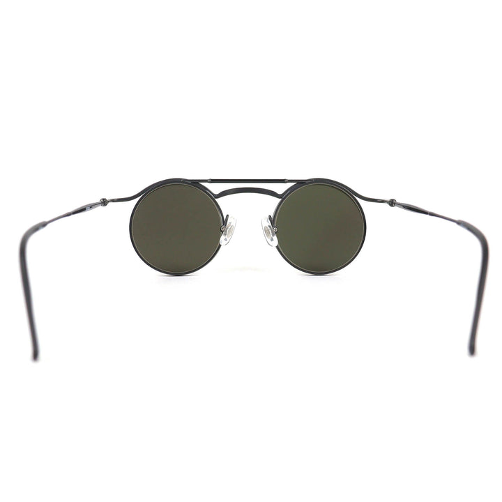 Excellent MATSUDA sunglasses Two Bridge Round Matt black mens 2903H