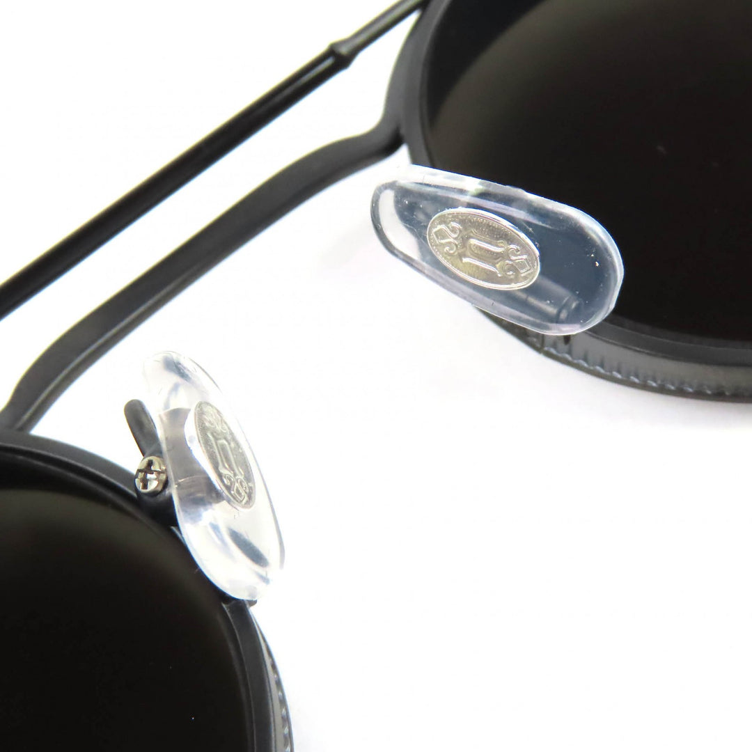 Excellent MATSUDA sunglasses Two Bridge Round Matt black mens 2903H
