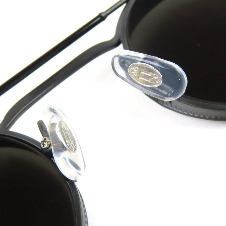 Excellent MATSUDA sunglasses Two Bridge Round Matt black mens 2903H