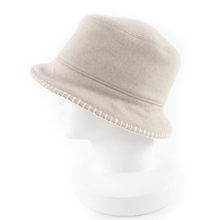 Pristine HERMES hat Harper Current product Avalon Stitch wool Women 57