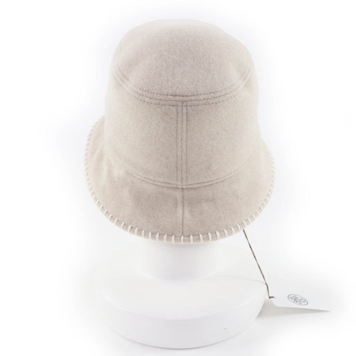 Pristine HERMES hat Harper Current product Avalon Stitch wool Women 57