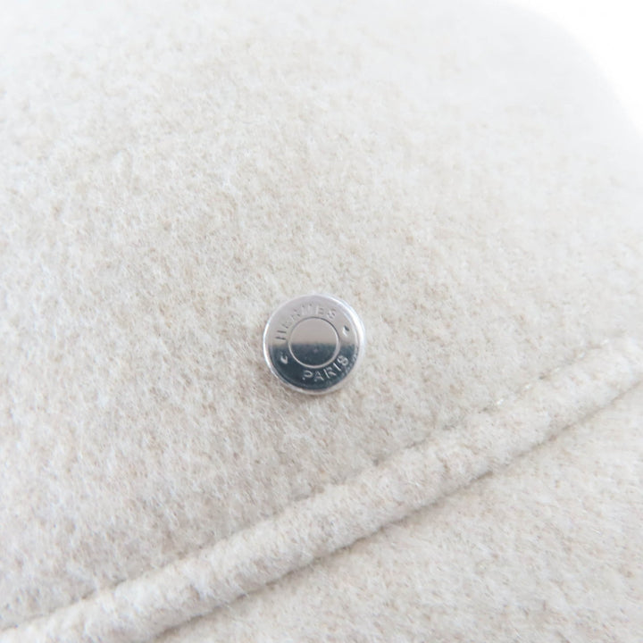 Pristine HERMES hat Harper Current product Avalon Stitch wool Women 57