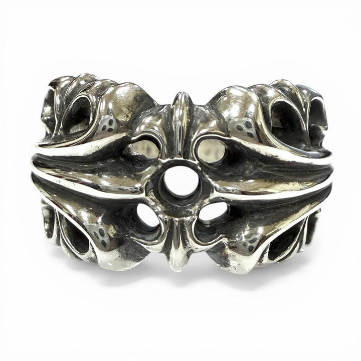 Excellent CHROME HEARTS Ring K&T Silver SV925 mens