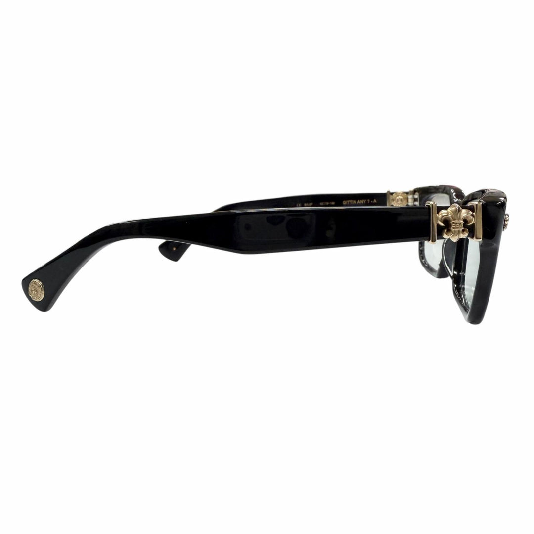 Great CHROME HEARTS Glasses GITTIN ANY?-A black mens