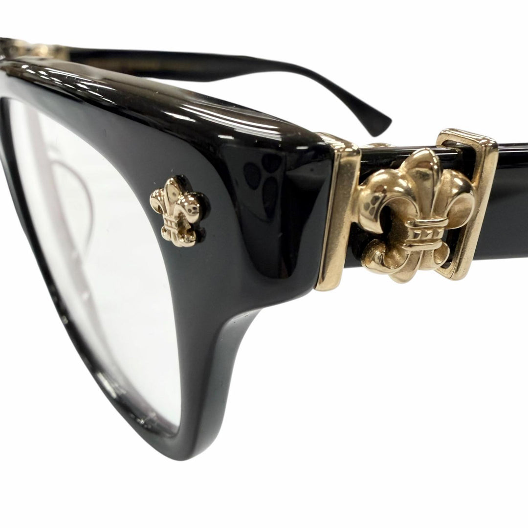 Great CHROME HEARTS Glasses GITTIN ANY?-A black mens