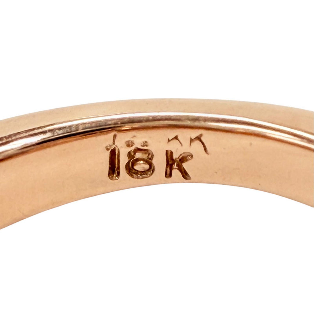 Excellent Royal Order Ring ring Tiara Ring Pink gold 18K Women GR55-D-PG