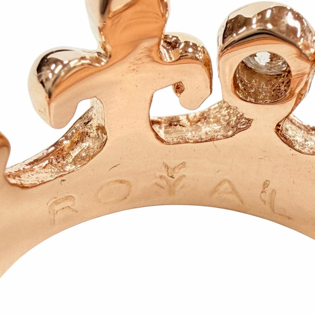 Excellent Royal Order Ring ring Tiara Ring Pink gold 18K Women GR55-D-PG