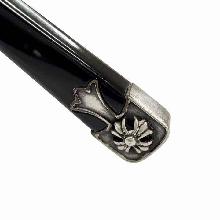 Very Good CHROME HEARTS sunglasses M.FLAPS teardrop black 925 mens