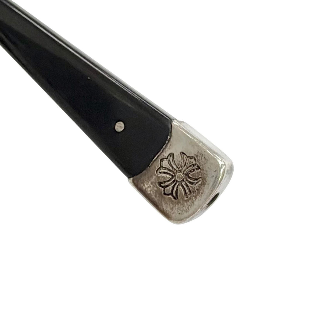 Very Good CHROME HEARTS sunglasses M.FLAPS teardrop black 925 mens