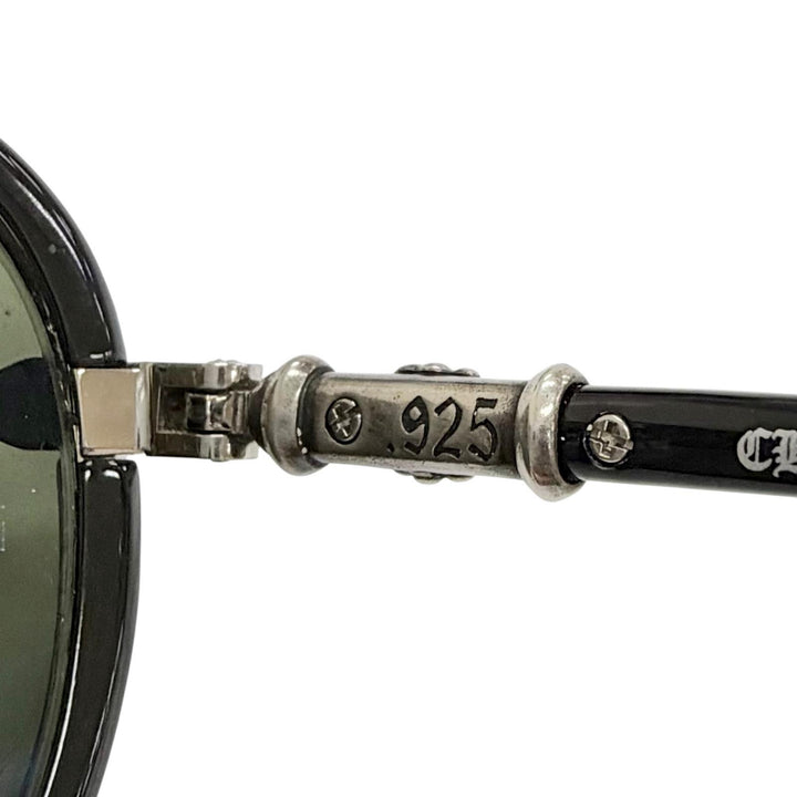 Very Good CHROME HEARTS sunglasses M.FLAPS teardrop black 925 mens