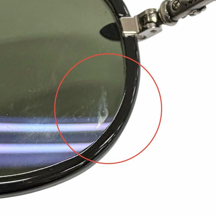 Very Good CHROME HEARTS sunglasses M.FLAPS teardrop black 925 mens