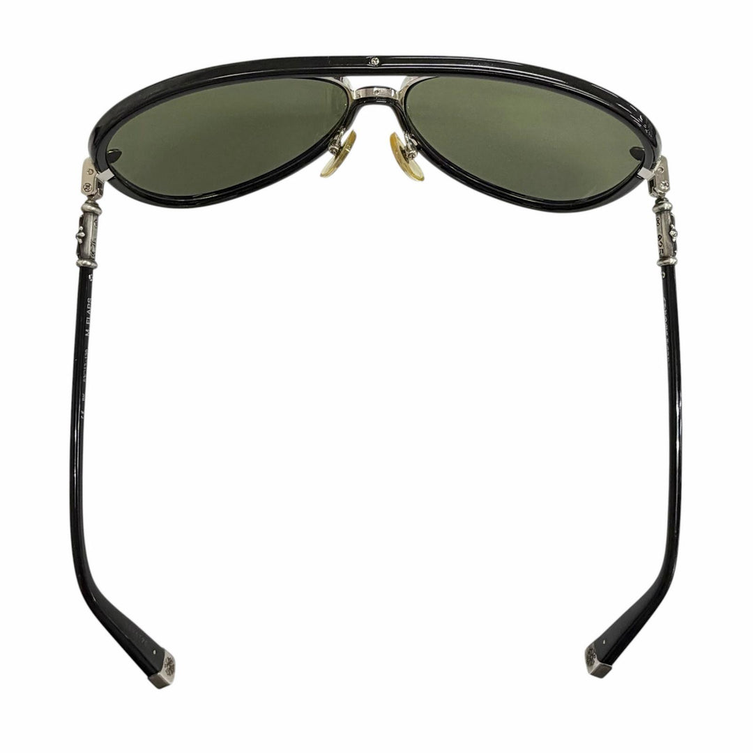 Very Good CHROME HEARTS sunglasses M.FLAPS teardrop black 925 mens