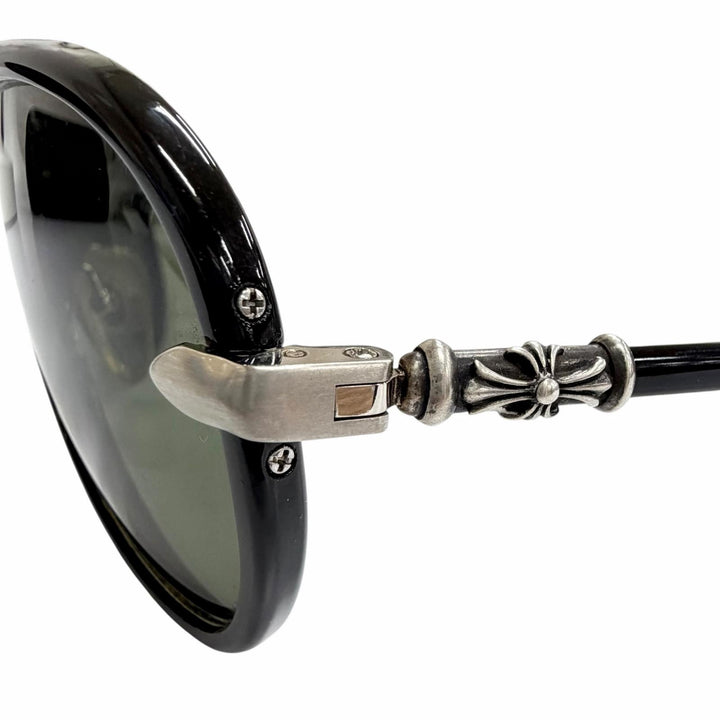 Very Good CHROME HEARTS sunglasses M.FLAPS teardrop black 925 mens