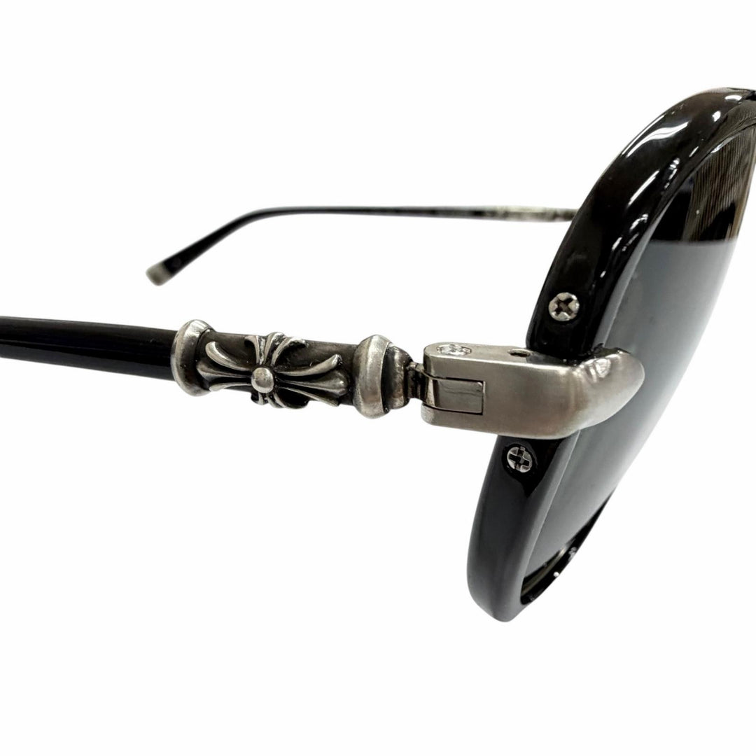 Very Good CHROME HEARTS sunglasses M.FLAPS teardrop black 925 mens