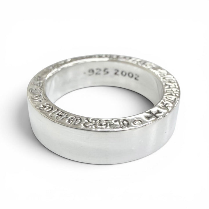 Excellent CHROME HEARTS Ring ring SPACER PLN 0.2"" Spacer Plane Silver 925 mens
