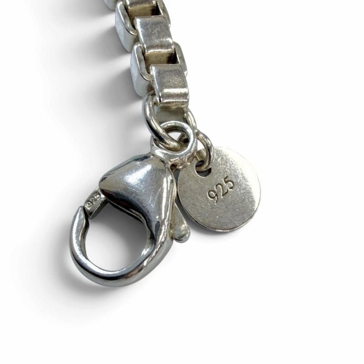 Excellent TIFFANY&Co. bracelet Venetian Chain Silver 925 mens