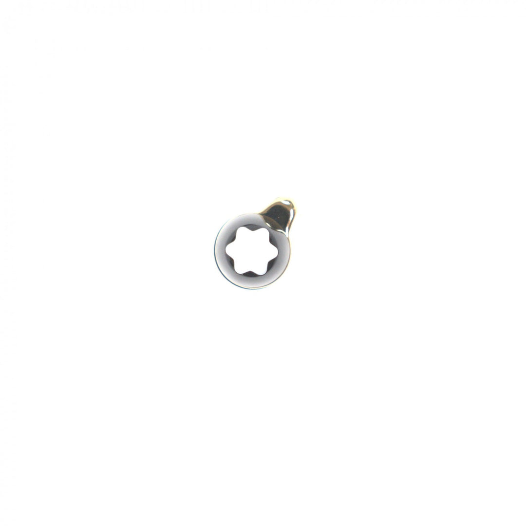 Very Good MONTBLANC fountain pen Meisterstück Classic white star black 14K mens