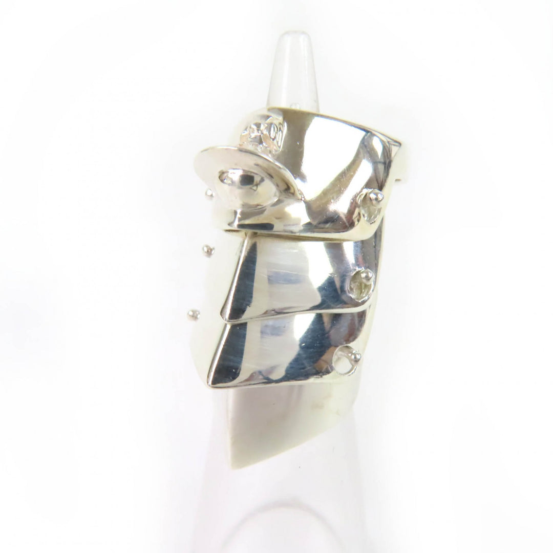 Great Vivienne Westwood Ring Armor Ring Orb Silver 925 Women S
