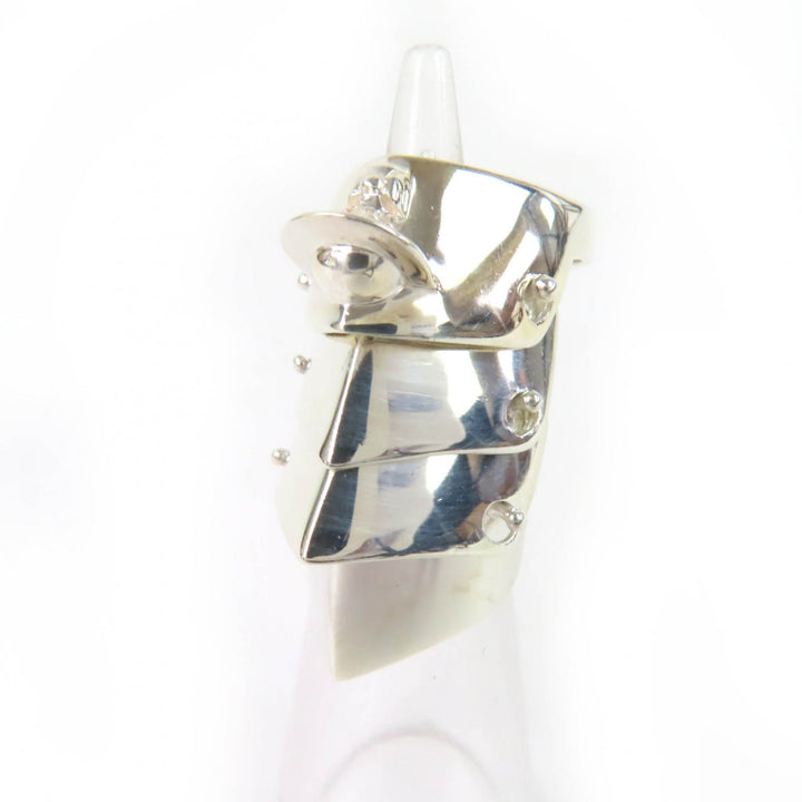 Great Vivienne Westwood Ring Armor Ring Orb Silver 925 Women S