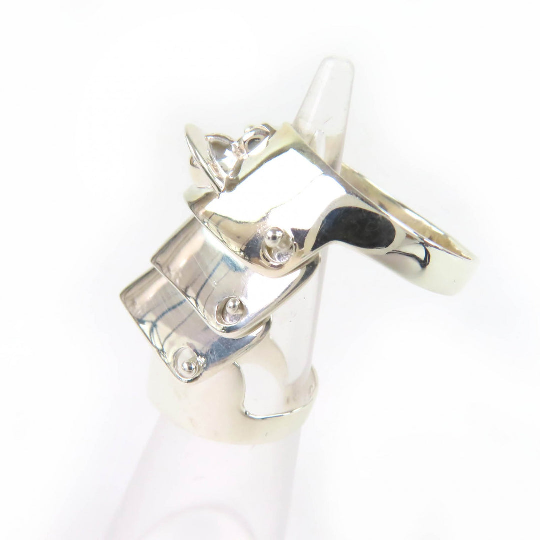 Great Vivienne Westwood Ring Armor Ring Orb Silver 925 Women S