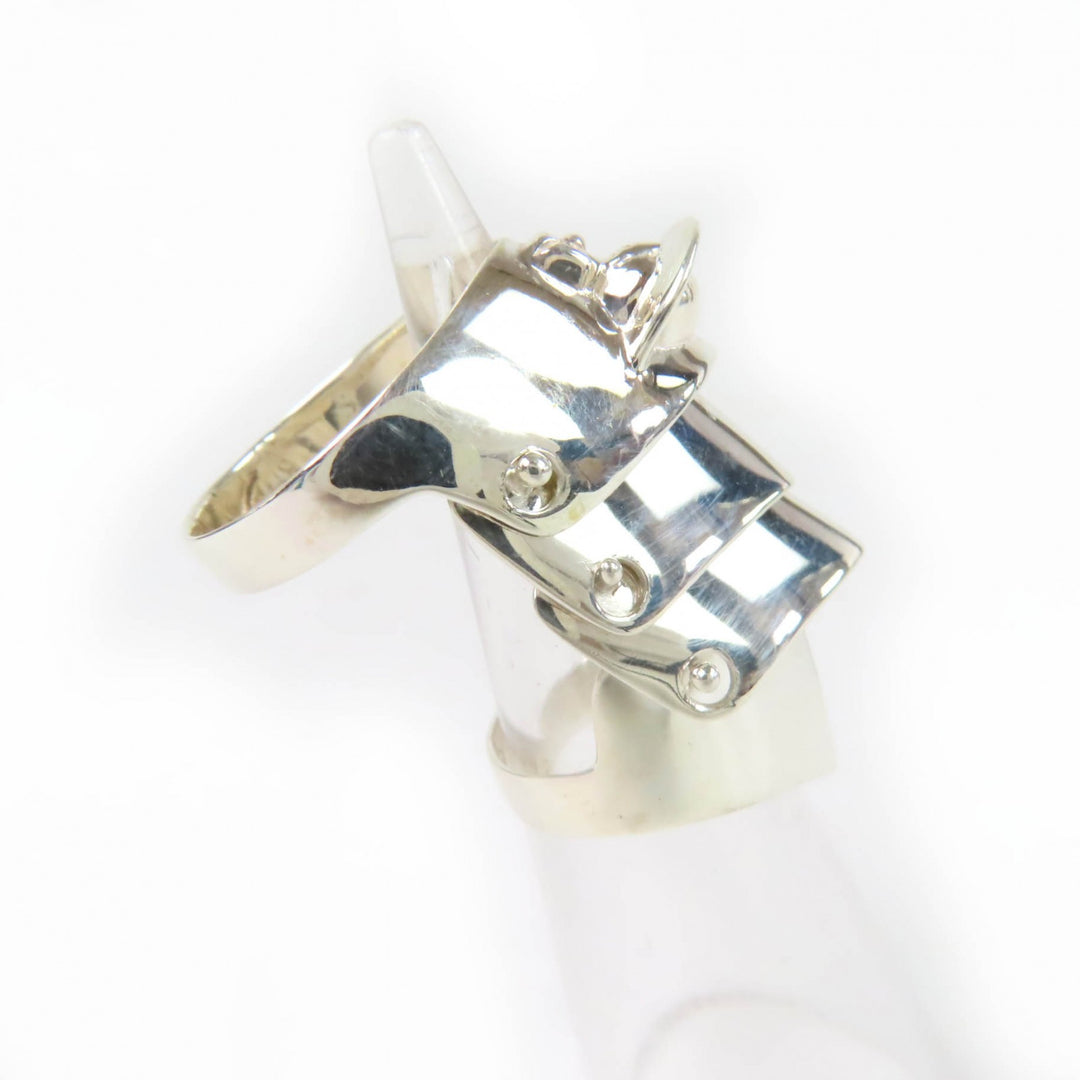 Great Vivienne Westwood Ring Armor Ring Orb Silver 925 Women S