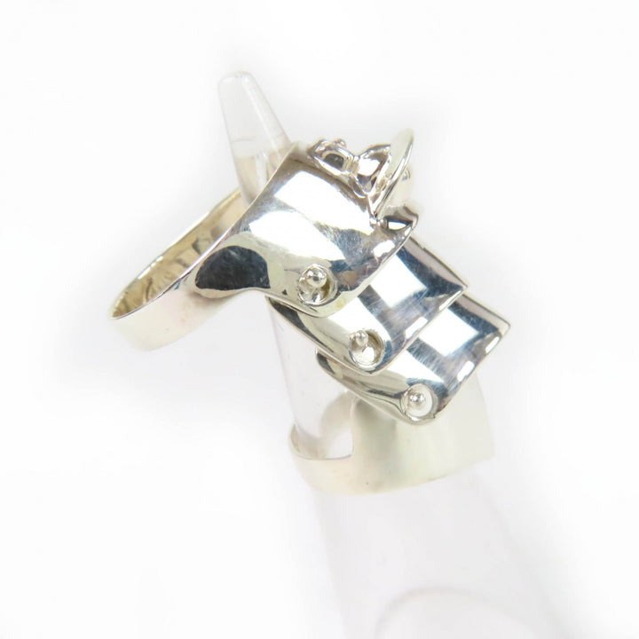 Great Vivienne Westwood Ring Armor Ring Orb Silver 925 Women S