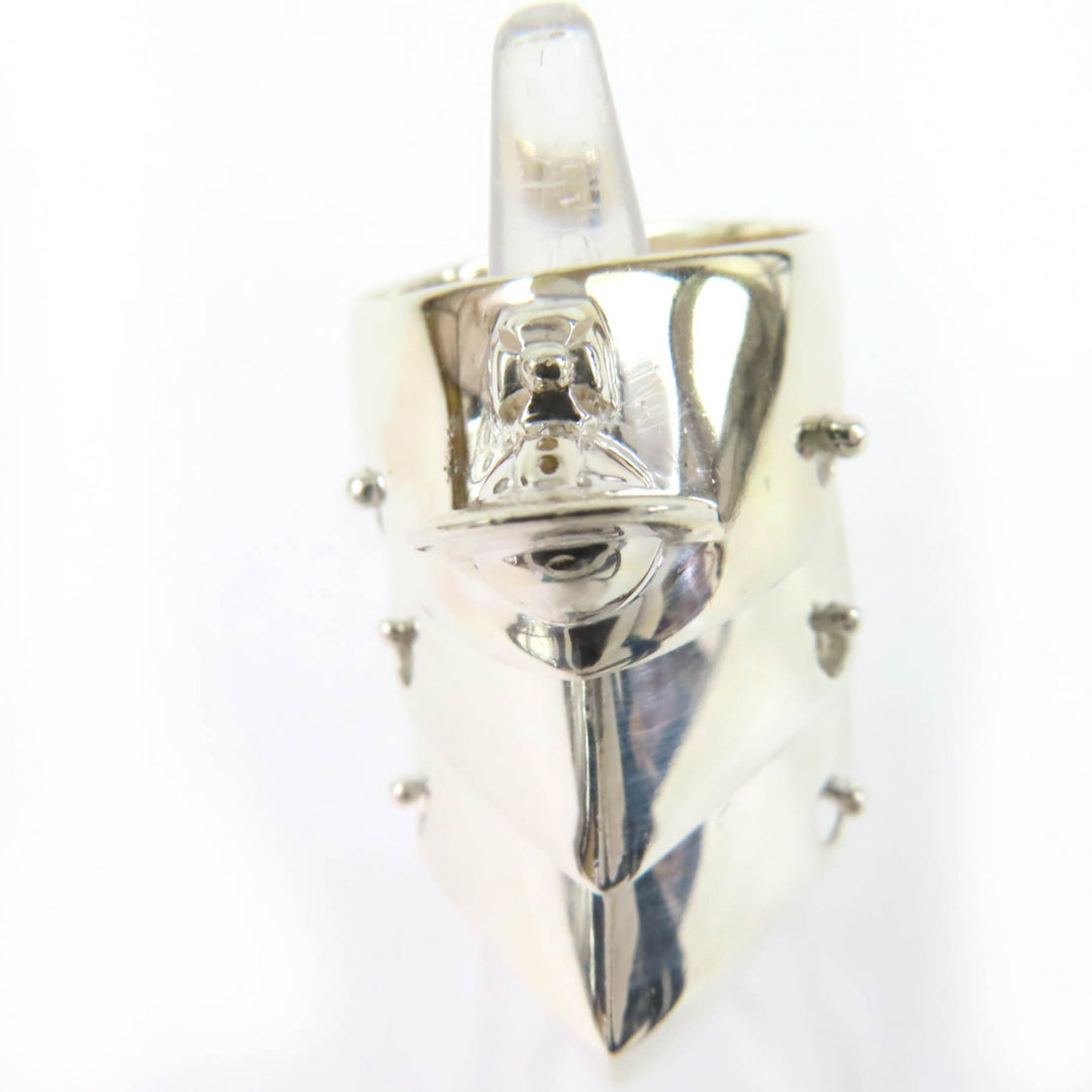 Great Vivienne Westwood Ring Armor Ring Orb Silver 925 Women S