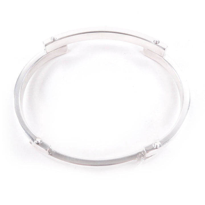 Great GUCCI bracelet Barlink Bangle Silver SV925 Women