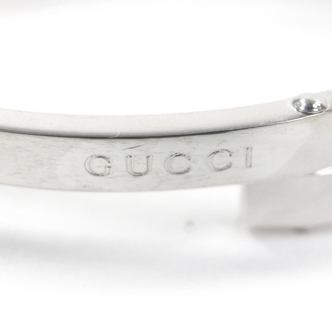 Great GUCCI bracelet Barlink Bangle Silver SV925 Women