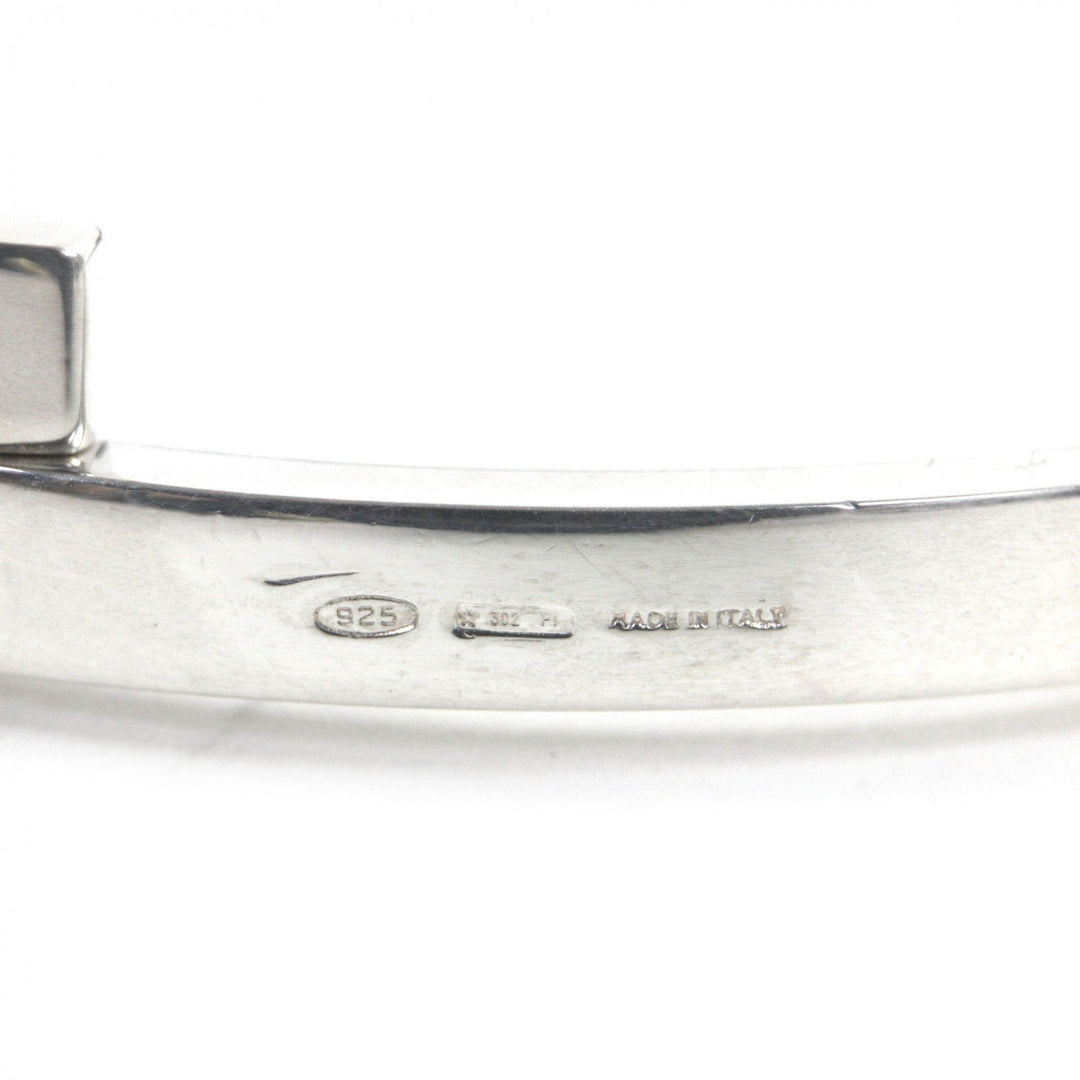 Great GUCCI bracelet Barlink Bangle Silver SV925 Women