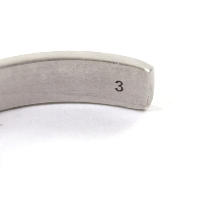 Great Maison Margiela 11 Bangle Silver 925 mens 3 SIBUY00035