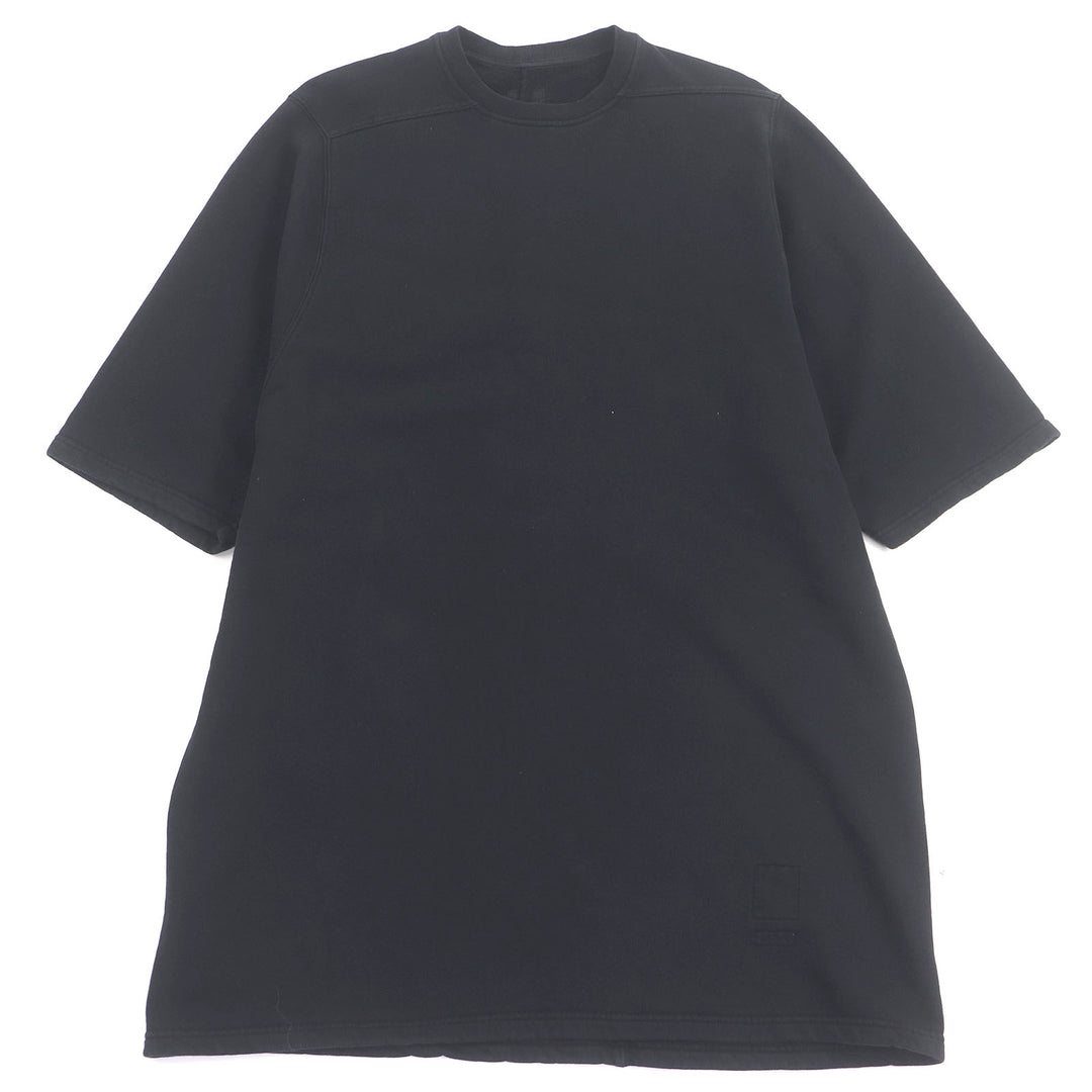 Great Rick Owens sweat Dark Shadow Oversized Short Sleeve black