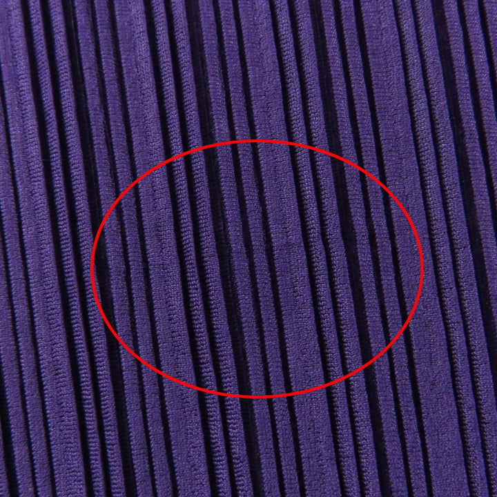 PLEATS PLEASE ワンピース 長袖 パープル レディース 3 PP53-FT362