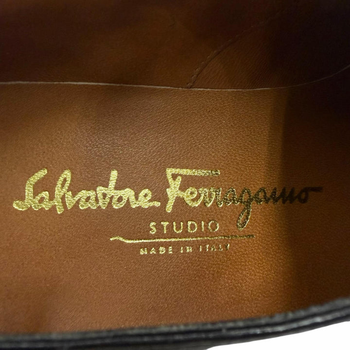 Excellent Salvatore Ferragamo Dress shoes Cap-toe single monk strap
