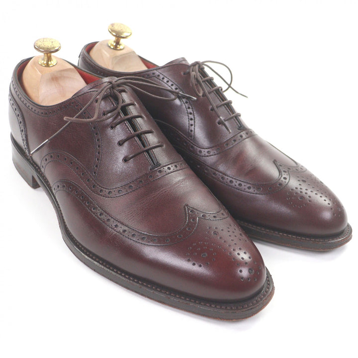 Great REGAL TOKYO Dress shoes Full brogue wingtip lace-up Bordeaux leather mens
