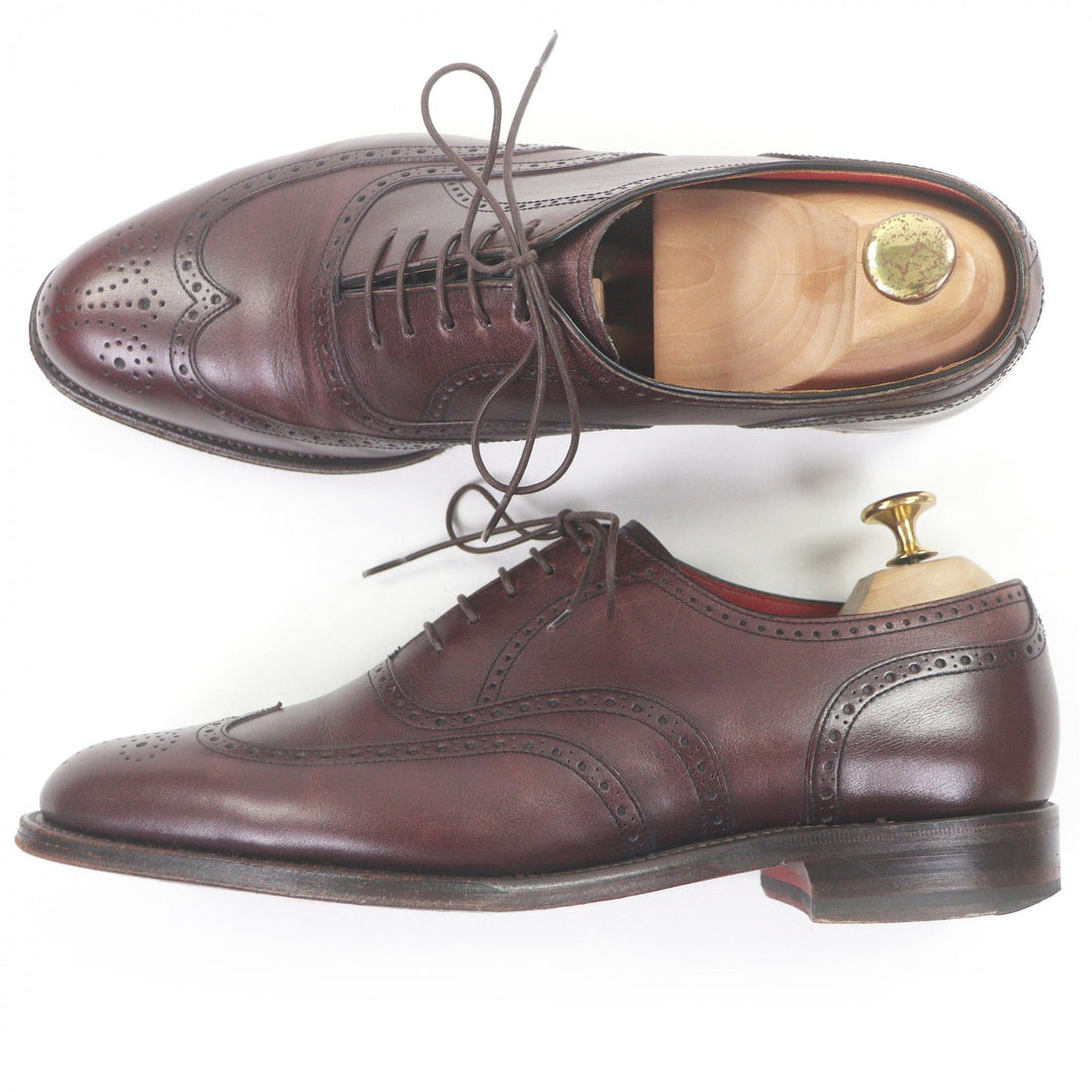 Great REGAL TOKYO Dress shoes Full brogue wingtip lace-up Bordeaux leather mens