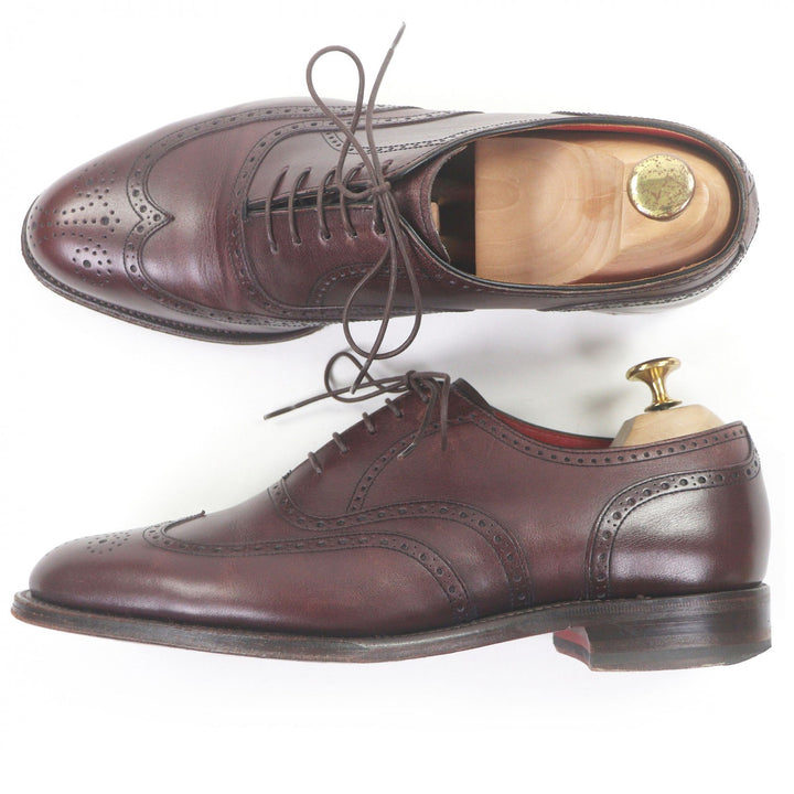 Great REGAL TOKYO Dress shoes Full brogue wingtip lace-up Bordeaux leather mens