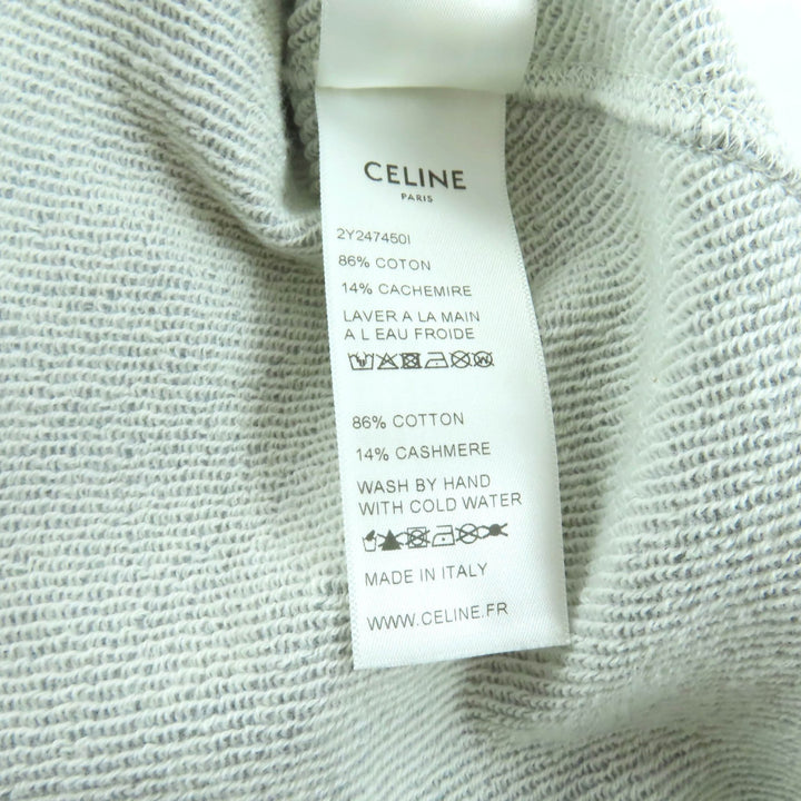 Excellent CELINE tops gray cotton Women XS 2Y247450I
